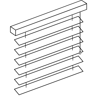 Aluminium Venetian blind